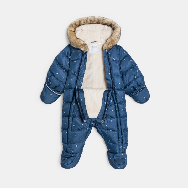 أفرول فرو أزرق اللون للطفل